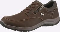Schn&uuml;rschuh RIEKER, Herren, Gr. 40, braun (cognac), Veloursleder, Basic, Schuhe