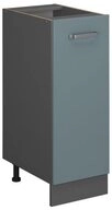 Vicco Apothekerschrank R-Line, Blau-Grau/Anthrazit, 30 cm ohne Arbeitsplatte...