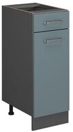 Vicco Unterschrank R-Line, Blau-Grau/Anthrazit, 30 cm ohne Arbeitsplatte (1-St)