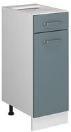 Vicco Unterschrank R-Line, Blau-Grau/Wei&szlig;, 30 cm ohne Arbeitsplatte (1-St)