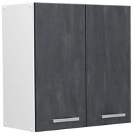 Vicco H&auml;ngeschrank R-Line, Schwarz Beton/Wei&szlig;, 60 cm (1-St)