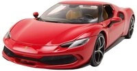 Bburago Modellauto Ferrari 296 GTB rot, Ma&szlig;stab 1:18