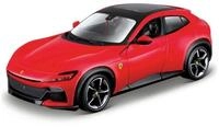 Bburago Modellauto Ferrari Purosangue (rot), Ma&szlig;stab 1:24, detailliertes Modell