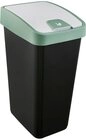 keeeper M&uuml;lleimer magne, Abfallbeh&auml;lter mit Flip-Deckel, 40 x 30 x 61,5 cm, 45 l,
