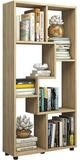 VCM - my home B&uuml;cherregal Blina, mit 4 Fachb&ouml;den / 6 offenen F&auml;chern