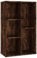 vidaXL B&uuml;cherregal, Buchregal/Sideboard R&auml;uchereiche 50x25x80 cm Holzwerkstoff