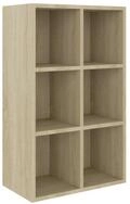 vidaXL B&uuml;cherregal 66 x 30 x 98 cm Standregal B&uuml;cherregal Regalschrank...