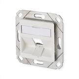 Metz Connect Modul Anschlussdose UPk Netzwerk-Panel (best&uuml;ckt, 1 Ports, 1 Port