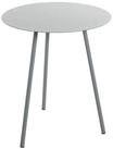 HAKU Beistelltisch Beistelltisch grau - Sofatisch Metall - H 45 x &Oslash; 40 cm