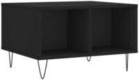 vidaXL Couchtisch Schwarz 60x50x36,5 cm Holzwerkstoff Modell 4 vidaXL Couchtisch Schwarz 60x50x36,5 cm Holzwerkstoff Modell 4