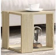 vidaXL Couchtisch, Couchtisch Sonoma-Eiche 32x32x30 cm Holzwerkstoff