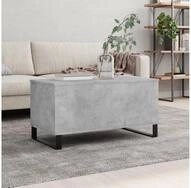 vidaXL Couchtisch, Couchtisch Betongrau 90x44,5x45 cm Holzwerkstoff