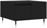 vidaXL Couchtisch Couchtisch Schwarz 55x55x36,5 cm Holzwerkstoff (1-St)