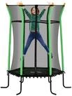 HOMCOM Kindertrampolin Trampolin, Federfreie Gartentrampolin mit...