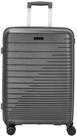 D&N Koffer Travel Line 4600 - 4-Rollen-Trolley M 65 cm (grey), 4 Rollen