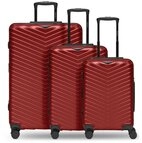 Redolz Trolleyset Trolley Set 3-teilig, 4 Rollen, (Set, 3 tlg)