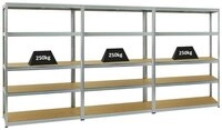 PROREGAL&reg; Schwerlastregal MegaDeal Garagenregal Kellerregal Steckregal...