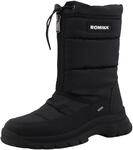 Winterstiefel ROMIKA, Damen, Gr. 38, schwarz, Lederimitat, Textil, unifarben, Schuhe