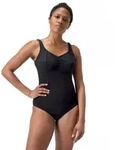 Speedo Badeanzug Speedo Damen AquaNite Badeanzug 8-00307010069 Schwarz 36