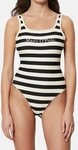 Marc O'Polo Badeanzug Classic Stripes (1-St) Badeanzug - Schnelltrocknend