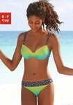 KangaROOS B&uuml;gel-Bikini mit trendigen Details im Leoprint