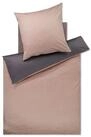 JOOP! Bettw&auml;sche Micro Pattern 4040 18 Caramel, Mako-Satin, 2 teilig, Zweifarbig,