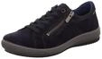 Sneaker LEGERO, Damen, Gr. 45, blau (dunkelblau), Veloursleder, unifarben,...