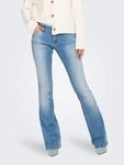 ONLY Bootcut-Jeans ONLBLUSH &ndash; Flared Jeans mit ausgestelltem Bein und Taschen