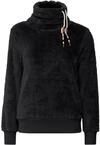 Trainingspullover OXMO "Fleecepullover OXAnnika", Damen, Gr. L, schwarz,