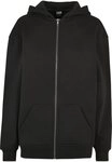 URBAN CLASSICS Sweatjacke Urban Classics Damen Ladies Oversized Zip Hoody...