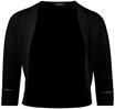 Bolero VERA MONT "Strickbolero ohne Verschluss", Damen, Gr. XS, schwarz (schwarz,