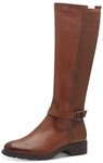 Tamaris Stiefel, Blockabsatz, Langschaftstiefel mit XS-Schaft und Stretchfunktion