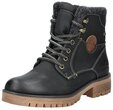 TOM TAILOR Tom Tailor Stiefelette Lederimitat Schn&uuml;rstiefelette