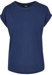URBAN CLASSICS Kurzarmshirt Urban Classics Damen Ladies Extended Shoulder Tee...
