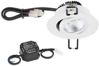 Contorion Laterne EVN Lichttechnik P-LED Deckeneinbauleuchte 3000K 230V rund ws