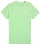 T-Shirt PUMA "EVOSTRIPE TEE", Herren, Gr. S, gr&uuml;n (spring fern), Jersey,