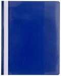 EXACOMPTA Bewerbungsmappe 10x Schnellhefter A4 aus PVC 220&micro; - Blau - 439907B,