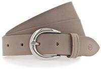 Tamaris Lederg&uuml;rtel "Clara Silver" mit gl&auml;nzender silberfarbener Schlie&szlig;e