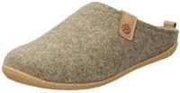 Pantoffel ROHDE "GREENYS N35", Damen, Gr. 37, beige (beige, meliert), Filz, Schuhe