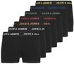 Boxershorts JACK & JONES "Boxershort JACBASIC TRUNKS 7 PACK JNR 7er Pack", Jungen,