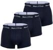 Boxershorts MARC O'POLO "Boxershort 3-PACK TRUNK 3er Pack", Herren, Gr. L, blau
