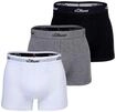Boxershorts S.OLIVER "Boxershort 3er Pack", Herren, Gr. M, bunt (grau, schwarz,