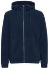 Sweatjacke BLEND "Sweatjacke BHSweatshirt", Herren, Gr. L, blau (marineblaus),