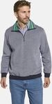 Sweatshirt BABISTA "Sweatshirt MODASTILO", Herren, Gr. M, blau (dunkelblau),