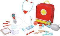 SIMBA Spielzeug-Arztkoffer Notarzt Rucksack, mit Soundeffekt