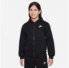 Nike Sportswear Kapuzensweatjacke K NSW CLUB FLC HD FZ LS LBR mit Kapuze, aus