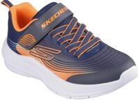 Sneaker SKECHERS "MICROSPEC ADVANCE", Jungen, Gr. 27, blau (navy, orange),