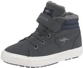 Sneaker KANGAROOS "Kavu III", M&auml;dchen, Gr. 21, blau (navy), Synthetik, Schuhe