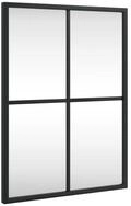 vidaXL Spiegel 30 x 40 cm Wandspiegel Schwarz 30x40 cm Rechteckig Glas f&uuml;r...
