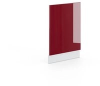 Vicco Frontblende Fame-Line, Bordeaux Hochglanz/Wei&szlig;, 45 cm ohne Arbeitsplatte...